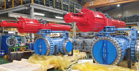 SDV 3-Way Butterfly Valve